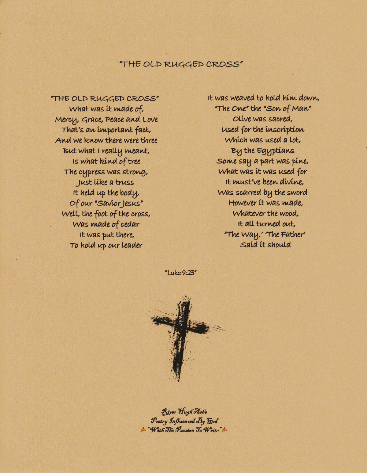 "The Old Rugged Cross"